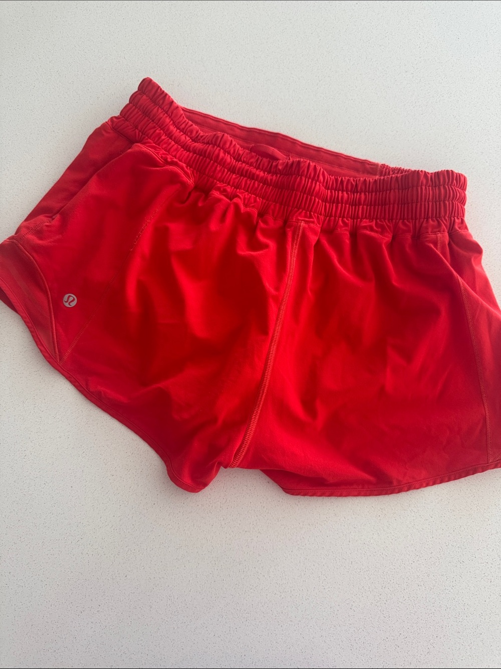 lululemon athletica Women's Bright Red Athletic Shorts